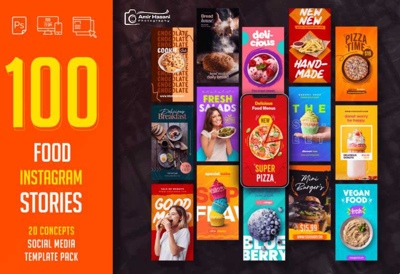 دانلود 500 قالب استوری اینستاگرام