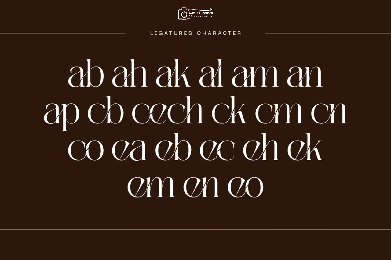 دانلود فونت لوگوتایپ لوکس و مدرن