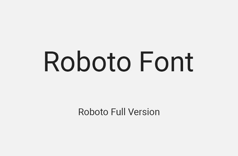 فونت Roboto