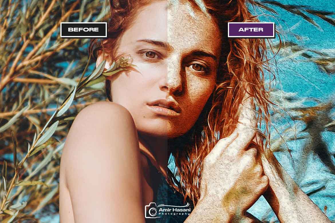 دانلود افکت عکس آبرنگی