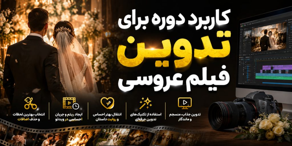 کاربرد دوره برای تدوین فیلم عروسی